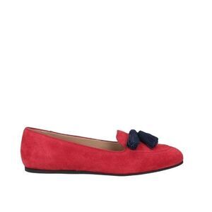 Charles Philip Men's Ronald Red Suede Loafers